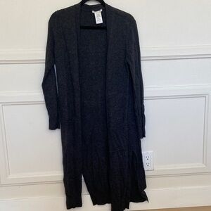 Matty M Charcoal Knit Cardigan
